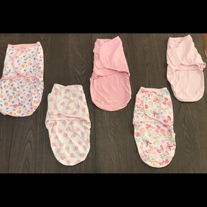 Swaddles 5 Pack SwaddleMe/NoJo Size 0-3 months